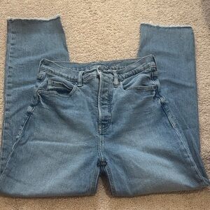 Old Navy Sky High Straight Jeans
